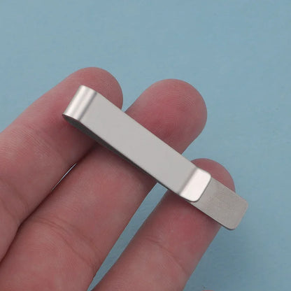 Personalized Tie Clip – Custom Engraved Name Stainless Steel Gift for Men