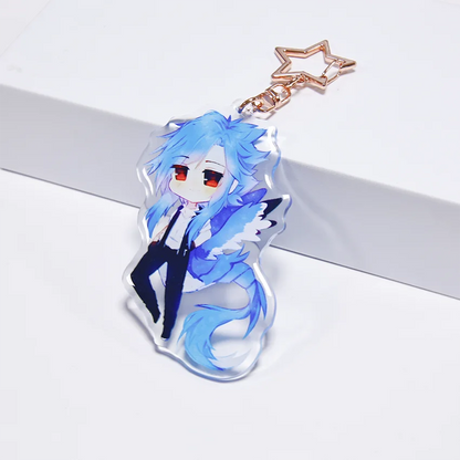 Custom Acrylic Keychain – Double-Sided Printing with Your Art, Photo, or Character